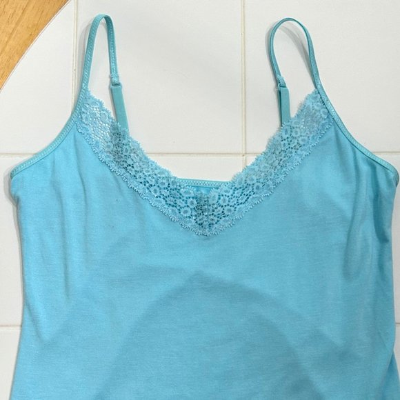 Jockey V-Neck Camisole in Blue ALT ASO Elena Gilbert - Picture 2 of 7